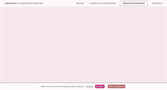 Desktop Screenshot of kozmetikuskepzes.hu